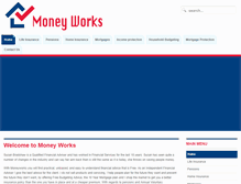 Tablet Screenshot of moneyworks.ie